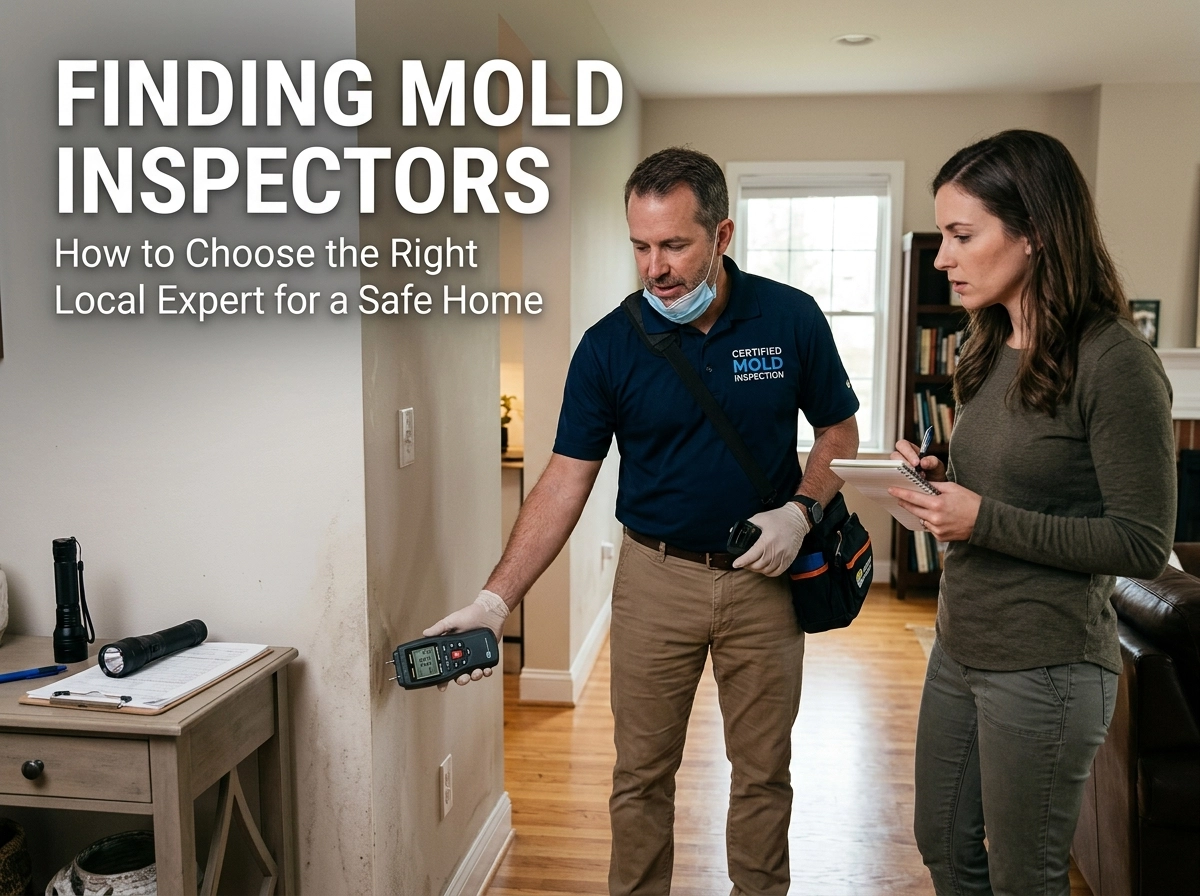 Image for Finding Mold Inspectors: How to Choose the Right Local Expert for a Safe Home
