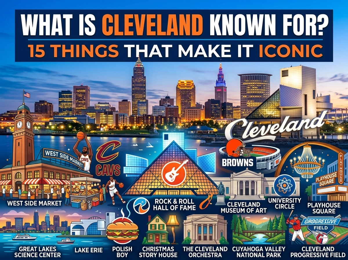What Is Cleveland Known For: 15 Things That Make It Iconic