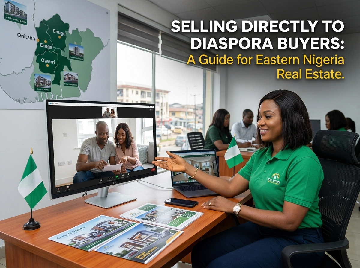 Featured image for How Real Estate Developers and Agents in Eastern Nigeria Sell Directly to Diaspora Buyers